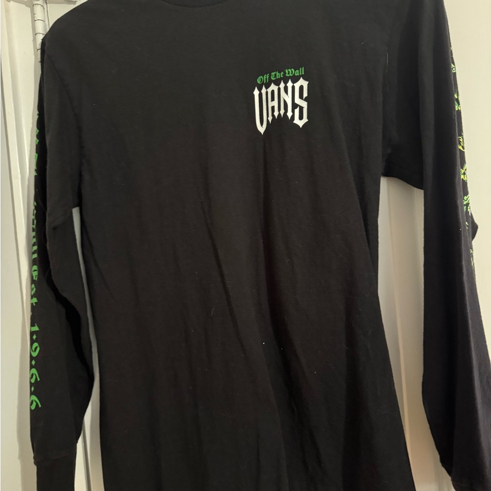 Vans Men's size M Black Long Sleeve Shirt